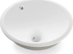 Pesuallas Bathco Cerdena B, Ø420mm, valkoinen