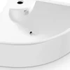 Pesuallas Bathco Oporto, Ø660mm, valkoinen