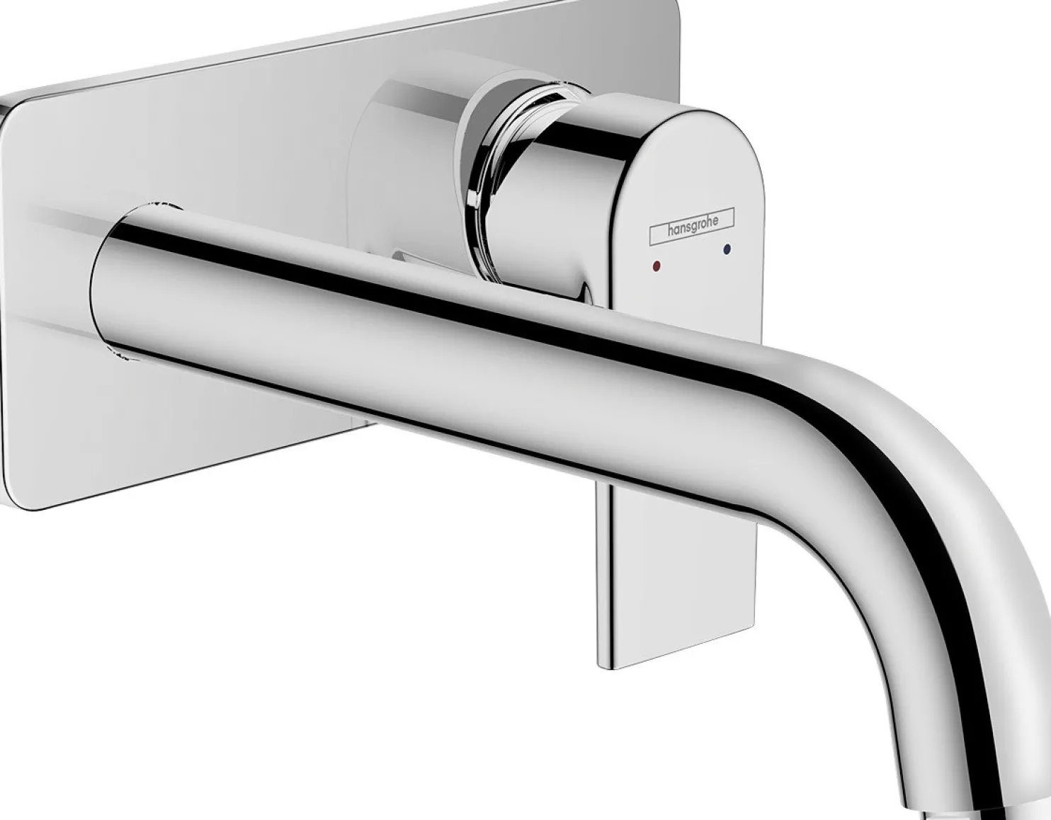 Pesuallashana Hansgrohe Vernis Shape piiloasennus seinään juoksuputki 20,7 cm, kromi