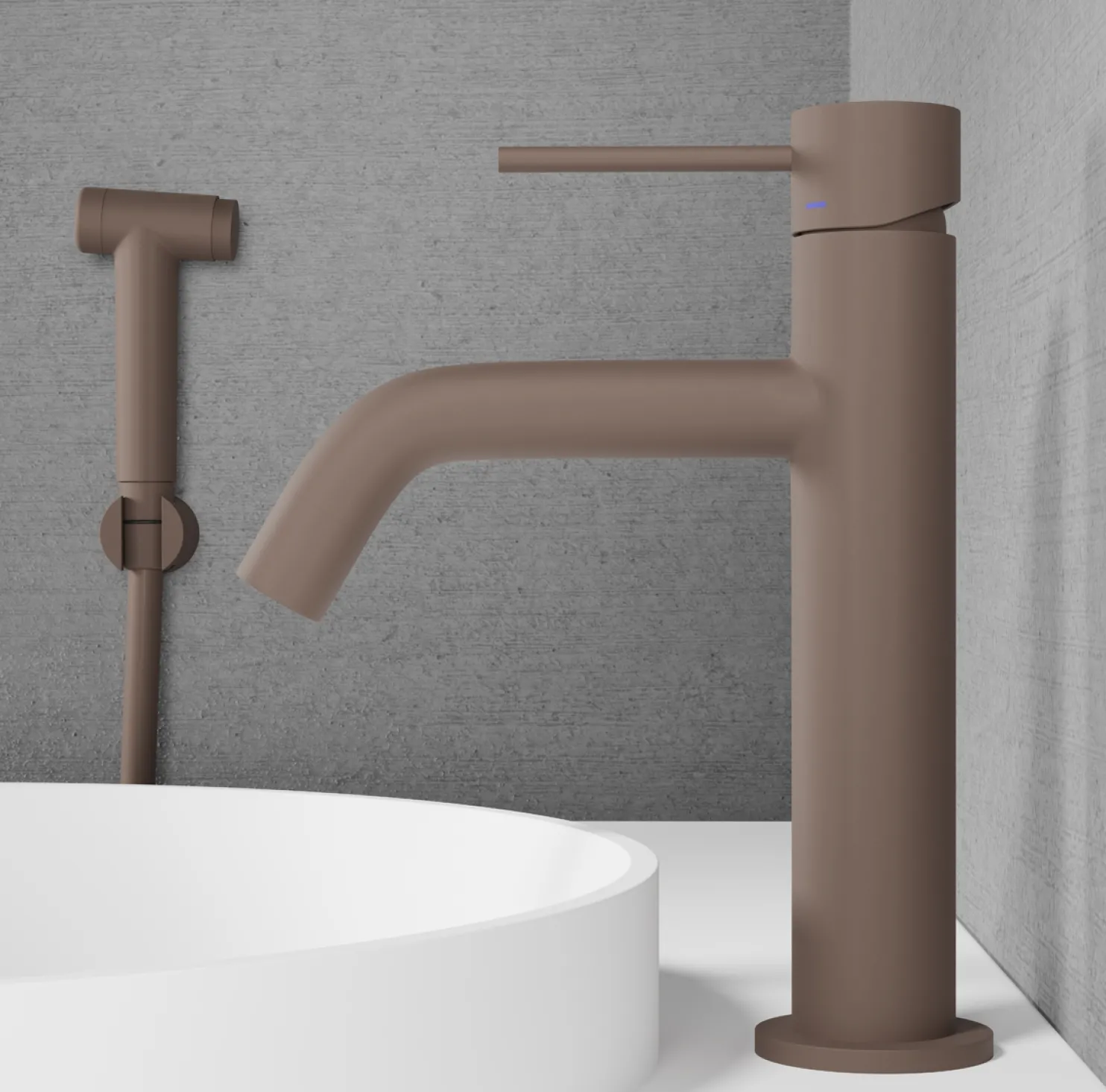 Pesuallashana Scandtap Voyage Medium B Rust, bideesuihkulla, ruskea