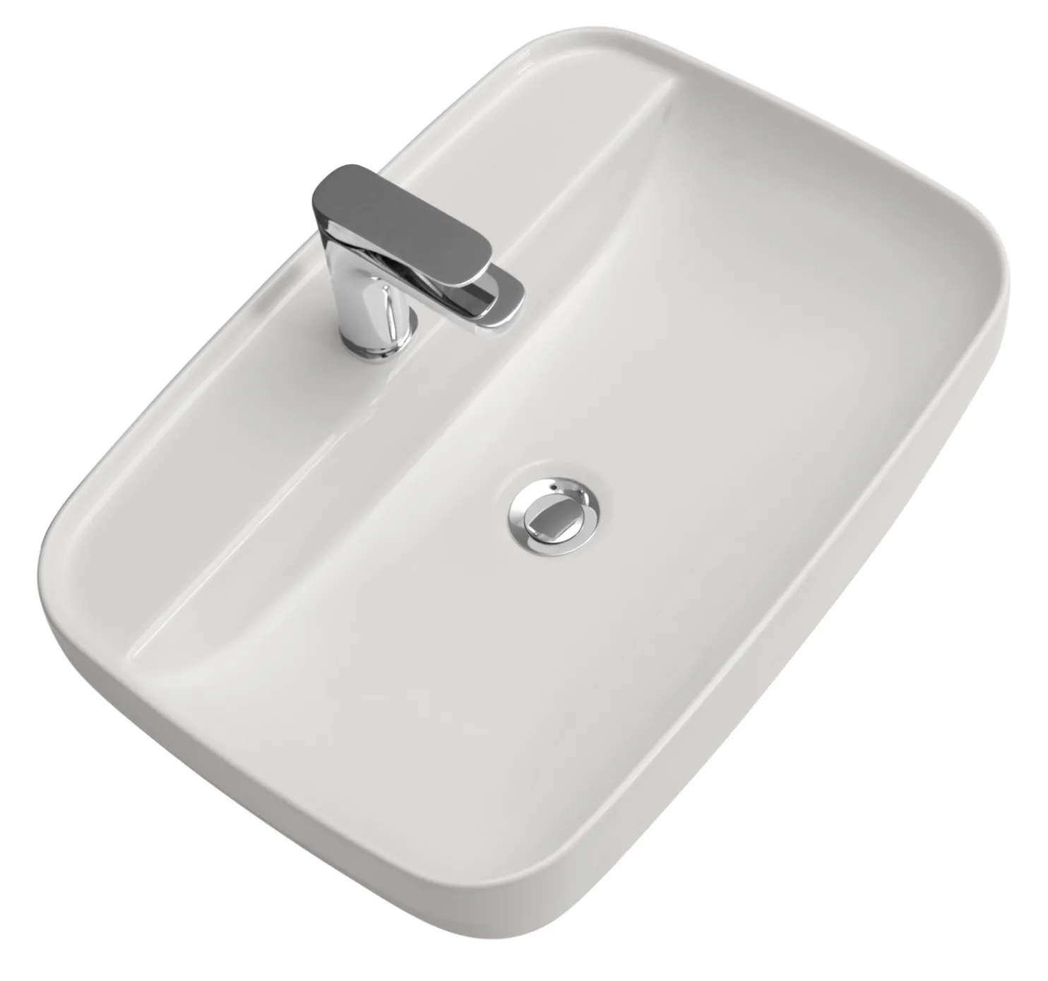 Pesuallas Kerasan Tribeca 5142 600x430 mm matta eri värejä