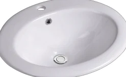 Pesuallas Lavabo Gino 51, 450x510mm, valkoinen