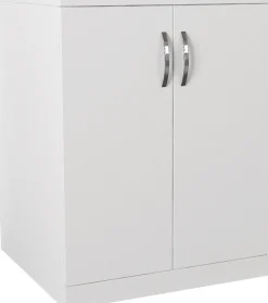 Pesukonekaappi Linento Furniture Benito, 70x90cm, valkoinen