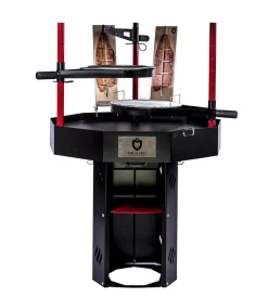 Pihagrilli Carelia Grill® 9K-100 korkea ilman huuvaa musta