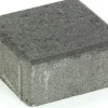Pihakivi Rudus Kartanonoppa 60 138x138x60 mm sileä musta