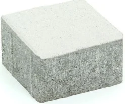 Pihakivi Rudus Kartanonoppa 80 138x138x80 mm sileä valkoinen