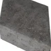 Pihakivi Rudus Rombakivi 80 334x197x80 mm sileä musta