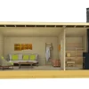 Pihasauna Tene Moderni 26, 16m²