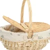 Piknikkori Home4You WILLI EMMA 40x32xK17/40 cm, beige