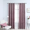 Pimennysverhot renkailla 2 kpl sametti pinkki 140x245 cm