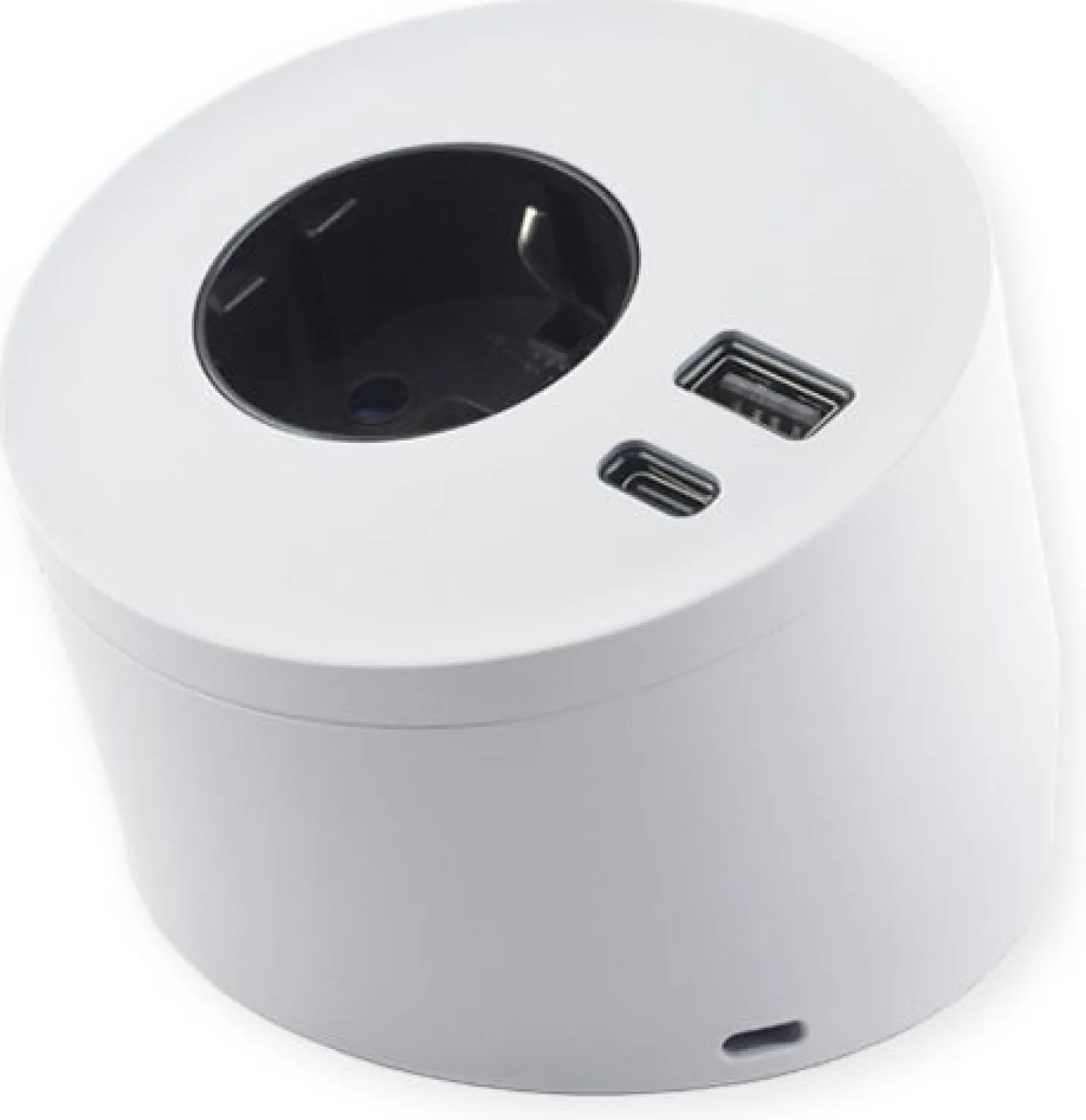 Pistorasia Limente Spot USB pinta-asennettava vapaasti tasolla seisova IP20 240V