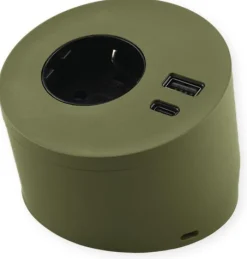 Pistorasia Limente Spot USB pinta-asennettava vapaasti tasolla seisova IP20 240V