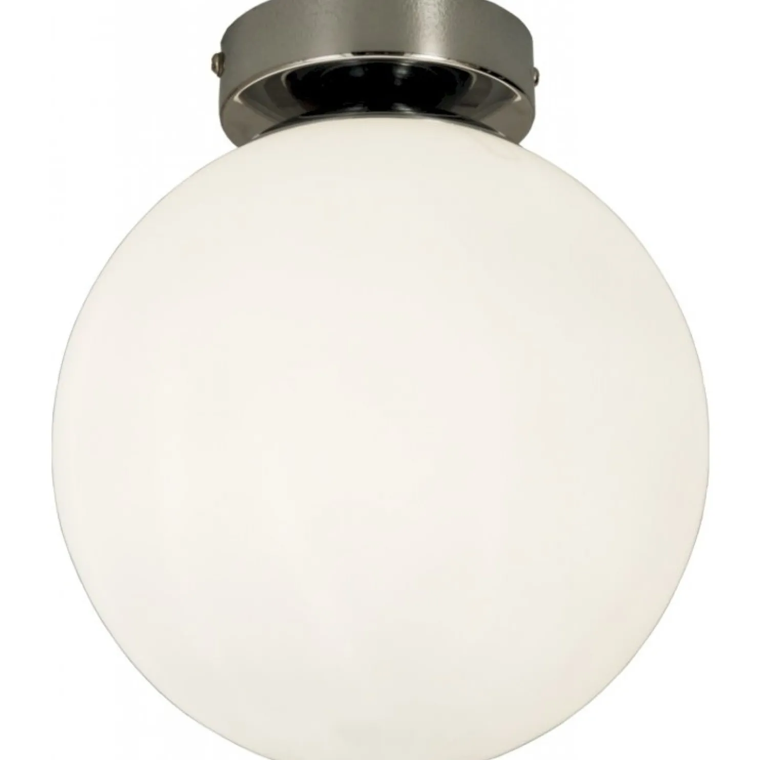 Plafondi Aneta Lighting Lido IP23 Ø 200x225 mm valkoinen, kromi