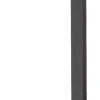 Pollarivalaisin Lucide Lawford, 9.5x15x60cm, IP54, 6W, musta
