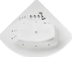 Poreamme Bathlife Rofylld Intro 1400x1400 mm valkoinen