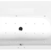 Poreamme Interia Astra Active Hydro-Air, 1650x800x480mm, oikea, 255l, valkoinen
