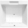 Poreamme Interia Came Attraction Hydro-Air, 1750x1750x500mm, 720l, valkoinen
