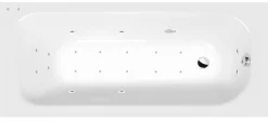 Poreamme Interia Ebro Active Hydro-Air, 1700x750x390mm, 175l, valkoinen
