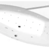 Poreamme Interia Evia Active Hydro-Air, 1600x1000x470mm, oikea, 230l, valkoinen