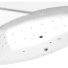 Poreamme Interia Evia Active Hydro-Air, 1700x1000x470mm, vasen, 255l, valkoinen