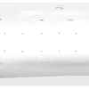 Poreamme Interia Lisa Highline Hydro-Air, 1700x700x470mm, 250l, valkoinen