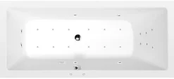 Poreamme Interia Mimoa Attraction Hydro-Air, 1700x750x390mm, 221l, valkoinen