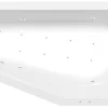 Poreamme Interia Projekta Active Hydro-Air, 1600x800x440mm, oikea, 185l, valkoinen