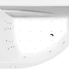 Poreamme Interia Tandem Attraction Hydro-Air, 1700x1300x500mm, vasen, 395l, valkoinen