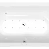 Poreamme Interia Viva Attraction Hydro-Air, 1750x800x470mm, 235l, kulmikas, valkoinen