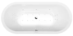 Poreamme Interia Viva Highline Hydro-Air, 1850x800x470mm, 267l, valkoinen