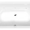 Poreamme Interia Viva Highline Hydro, 1750x800x470mm, oikea, 235l, valkoinen
