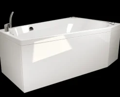 Poreamme Westerbergs Motion 160L Comfort 2.0 akryyli valkoinen vasen