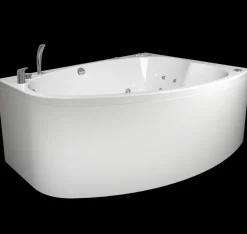 Poreamme Westerbergs Norden 160L Duo Superior Soft 2.0 akryyli valkoinen vasen