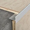 Porraskulmalista Progress Profiles Protermstep ALL 12,5mm 2,7m anodisoitu alumiini