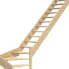 Portaat Dolle Paris, 3180mm, oikea, ilman kaidetta, avonainen malli, käsittelemätön kuusi