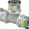 Puristus-T-haara Uponor S-Press Plus PPSU 32-32-32 mm