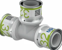 Puristus-T-haara Uponor S-Press Plus PPSU 32-32-32 mm