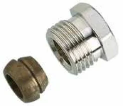 Puserrusliitin 3/8 RA-VENTTIILILLE