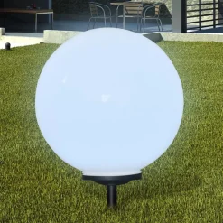 Puutarha aurinkovalaisin pallovalo led 50cm 1kpl maapiikillä