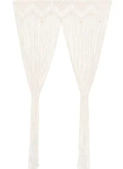 Puuvillainen macrame verho 140x240 cm