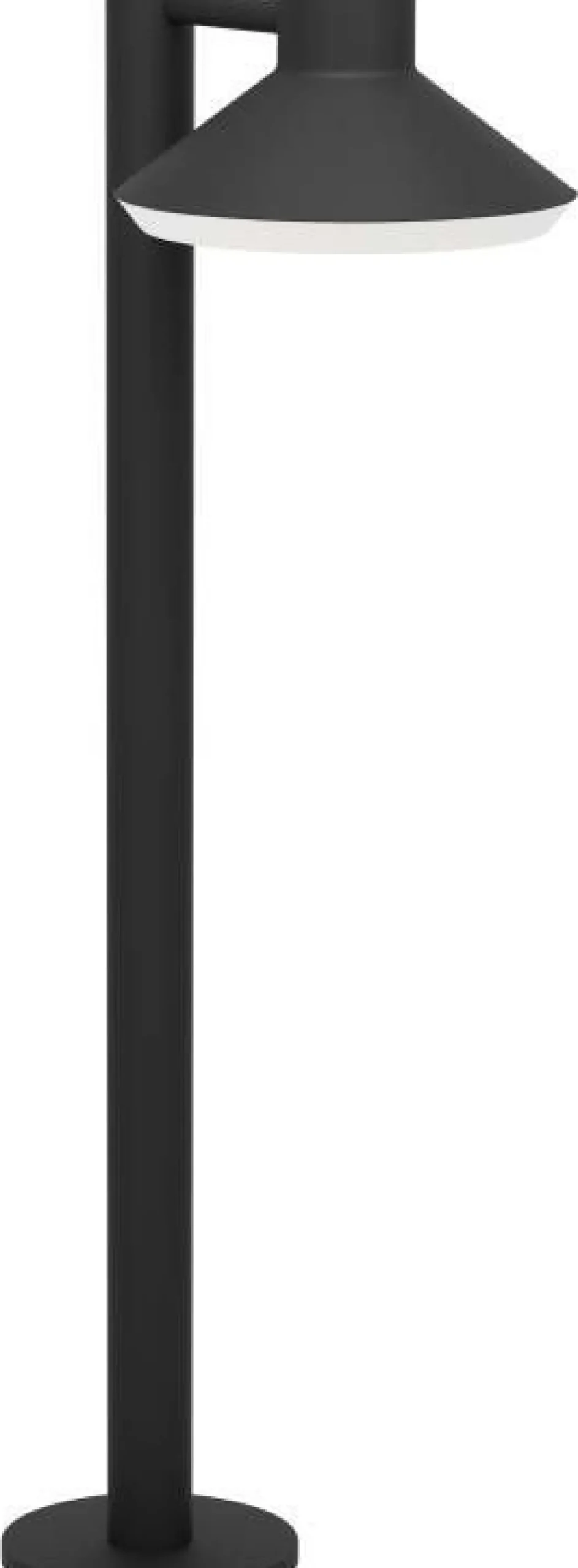 Pylväsvalaisin Eglo Ninnarella 74.5cm, musta/valkoinen