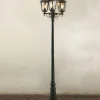 Pylväsvalaisin Konstsmide Firenze 7217-600 575x575x2200 mm 3-haarainen vihreä