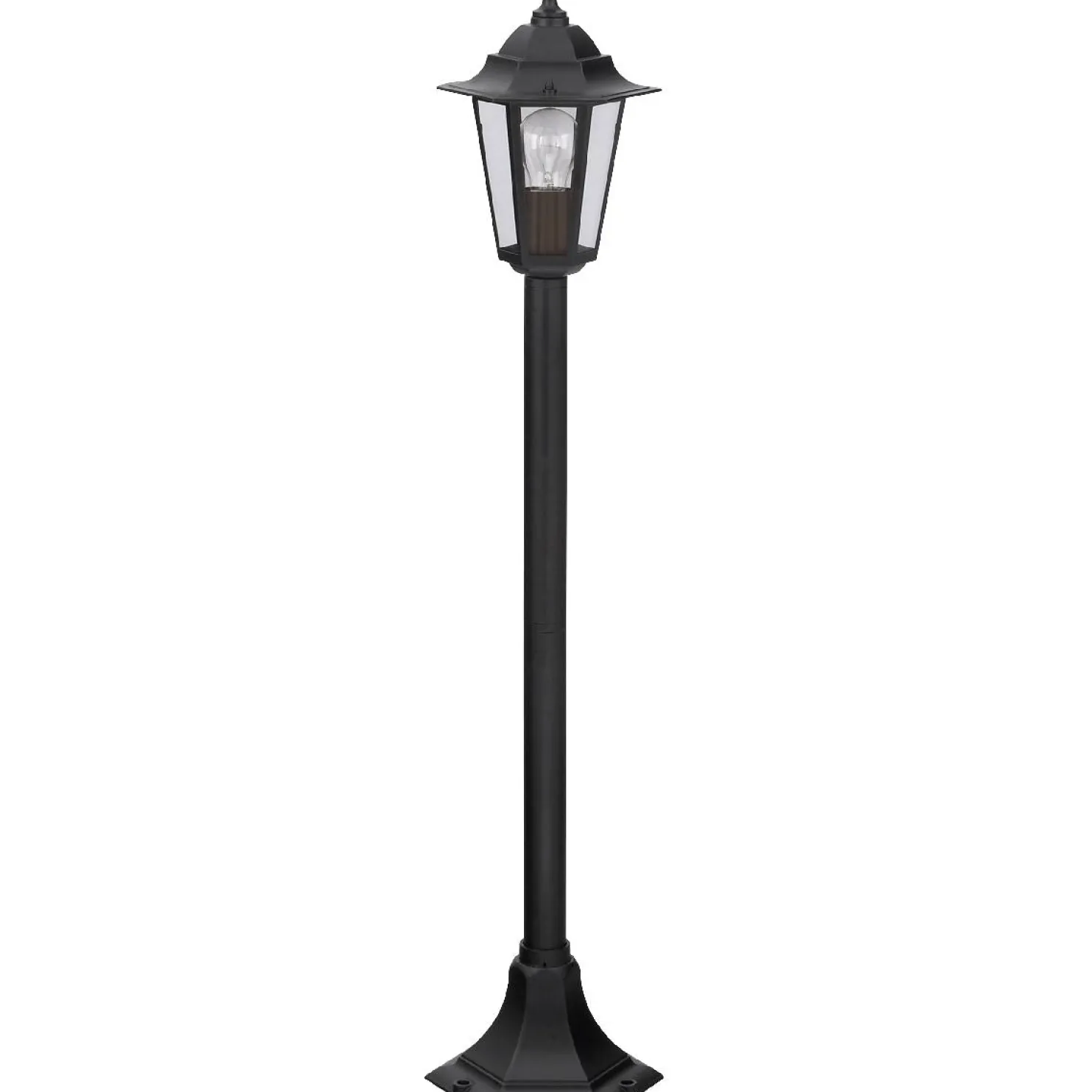 Pylväsvalaisin Rabalux Velence Ø21x105cm 60W musta