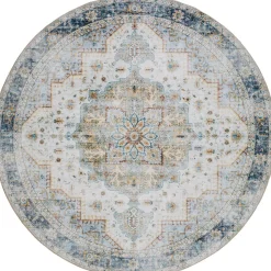 Pyöreä matto Benina Tarfaya Kerman, eri kokoja ja värejä
