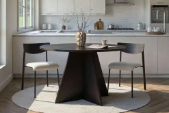 Pyöreä ruokapöytä Linento Furniture Virella, Ø120cm