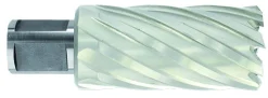 Reikäjyrsin Tivoly, HSS, Weldon-varsi Ø19 mm, pitkä malli Ø14x80x50 mm