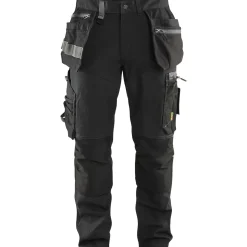 Riipputaskuhousut Blåkläder 1599 Stretch musta