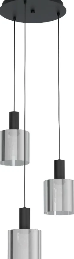 Riippuvalaisin Eglo Gorosiba Ø410mm musta