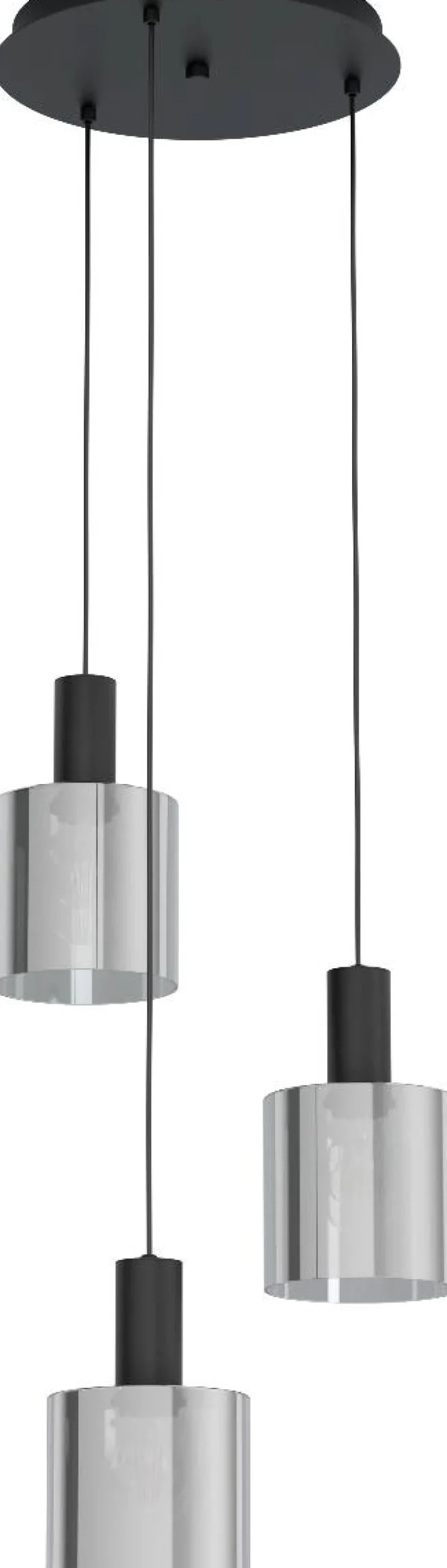 Riippuvalaisin Eglo Gorosiba Ø410mm musta