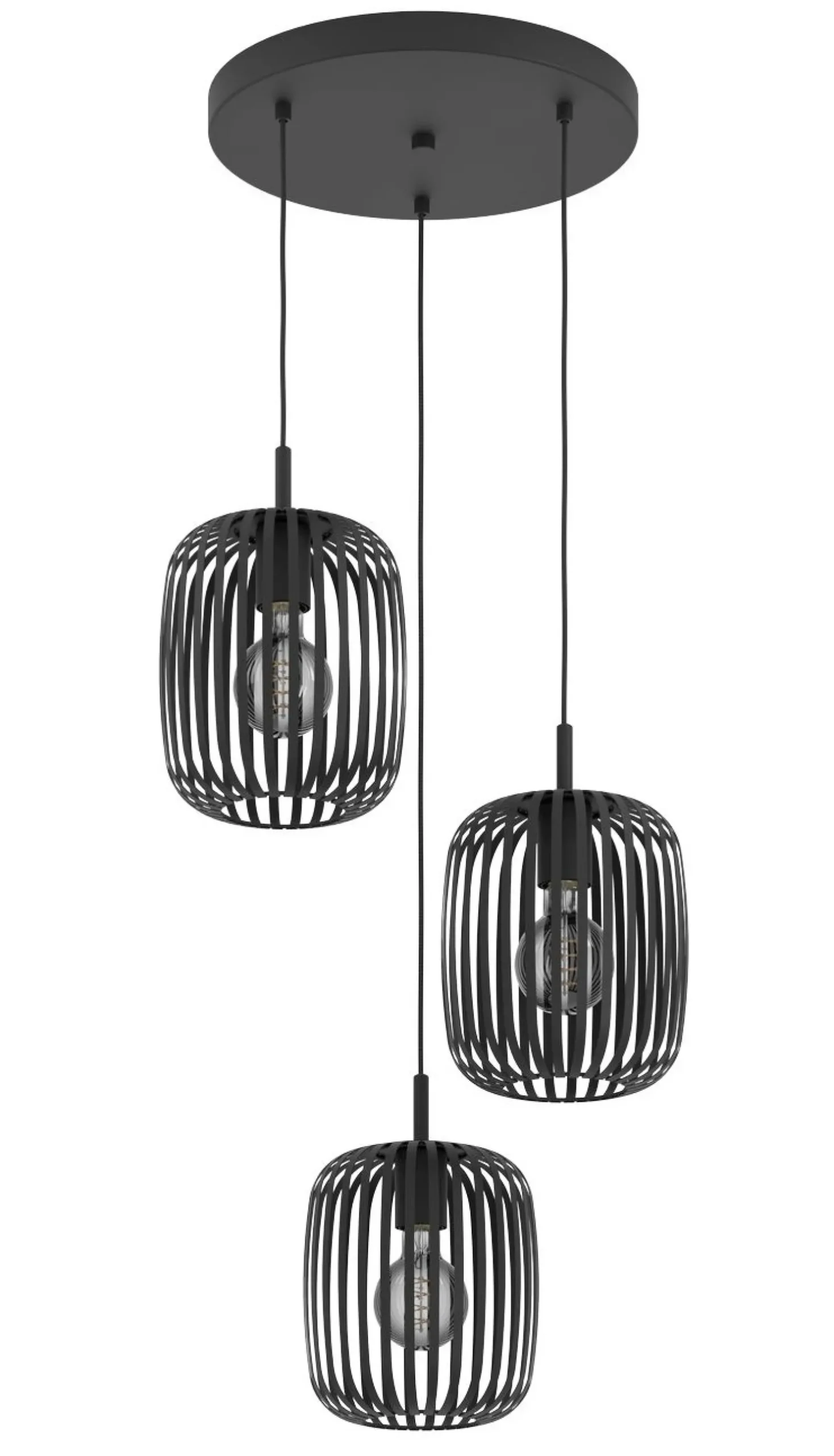 Riippuvalaisin Eglo Romazzina, 3xE27, 40W, IP20, eri värejä